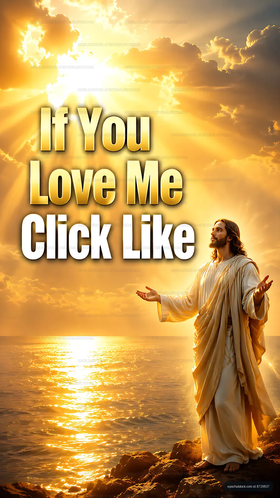 If you love me click like
