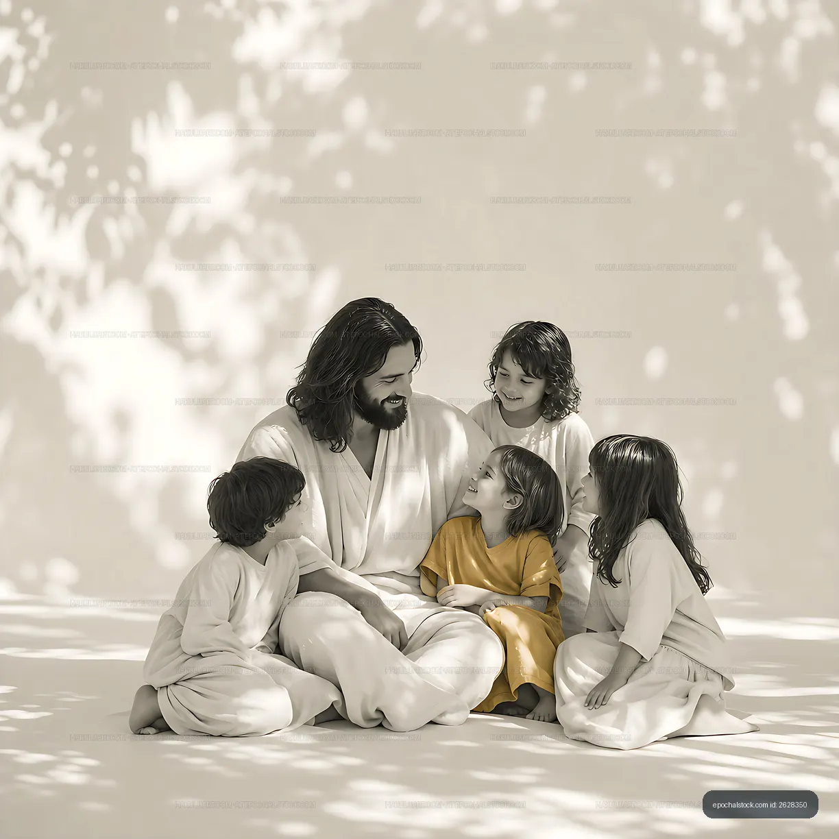 People sitting together in soft light sharing a moment