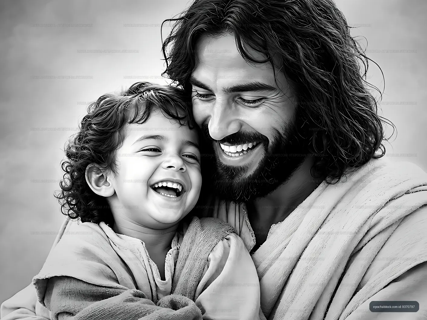 Father and child sharing a joyful moment