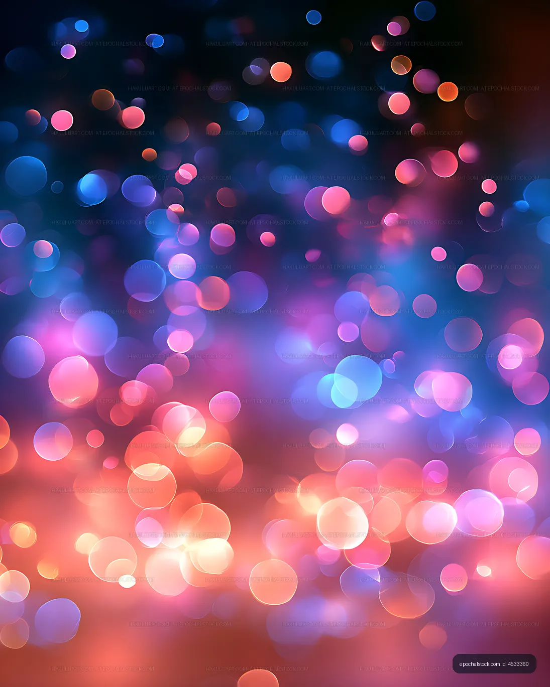 Colorful bokeh background with shimmering lights