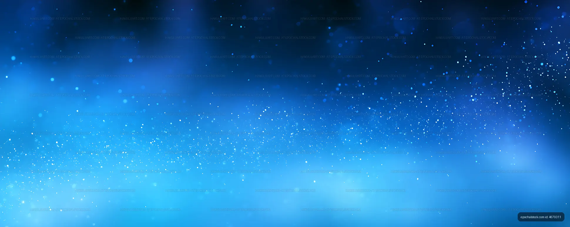 Abstract blue sparkle and light backdrop