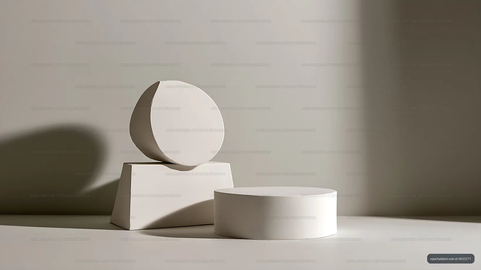 Minimal geometric forms with strong directional shadows