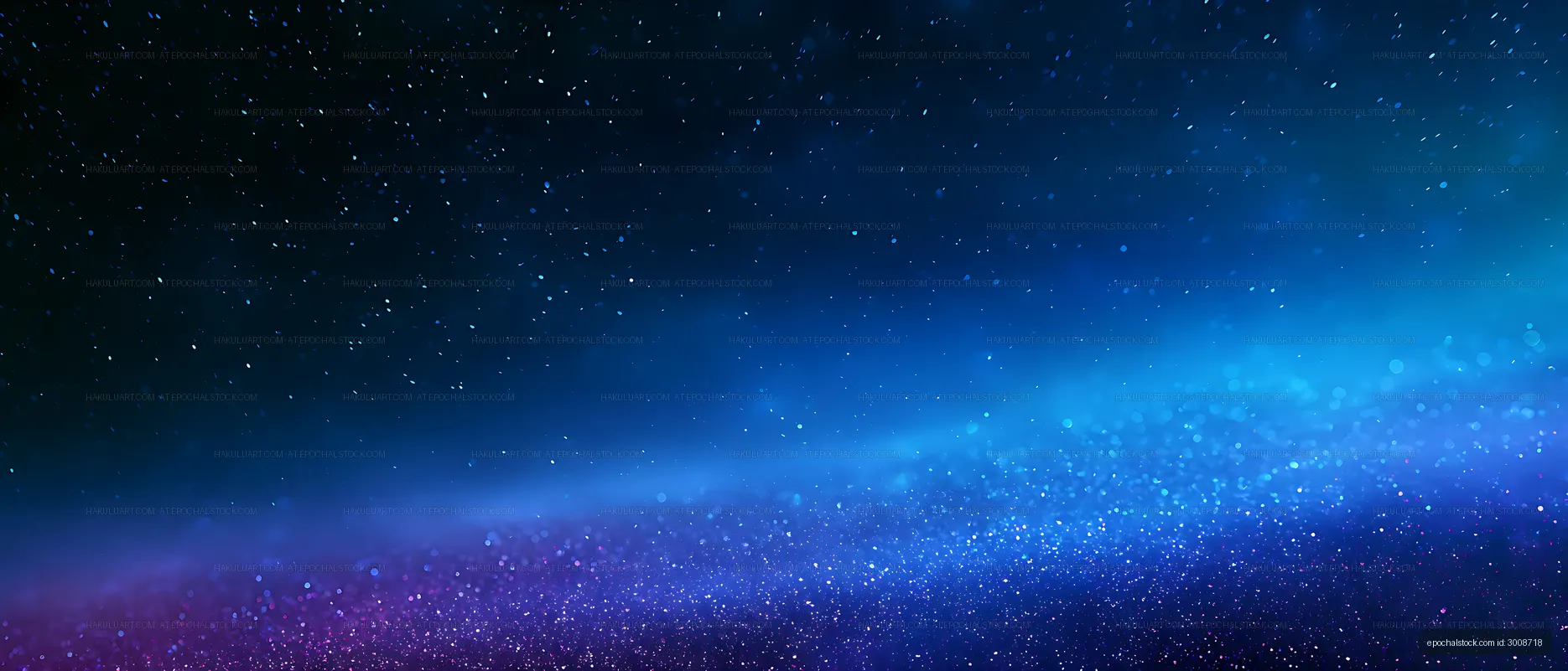 Glowing blue and purple particle background