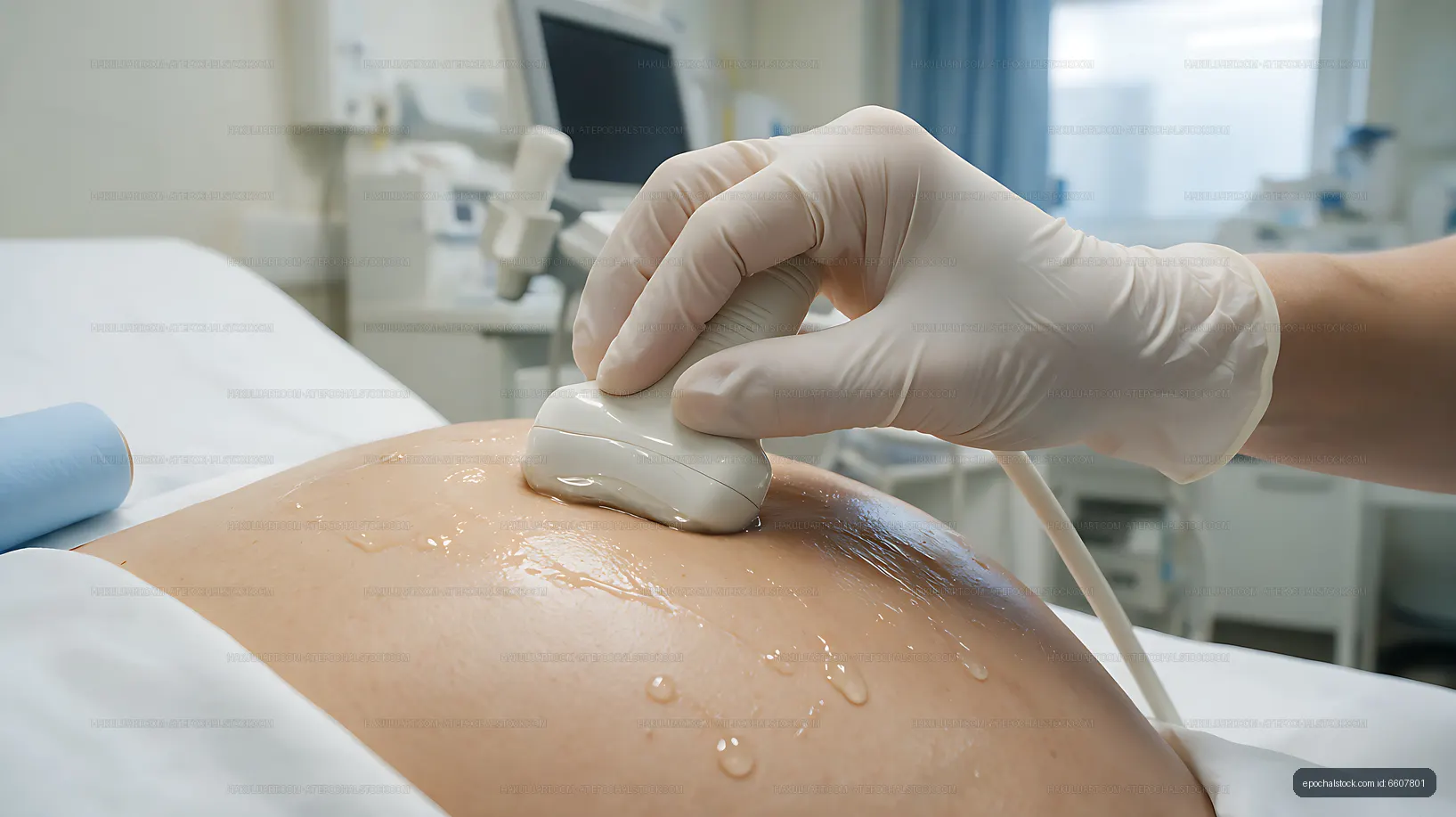 Ultrasound examination in a clinical setting