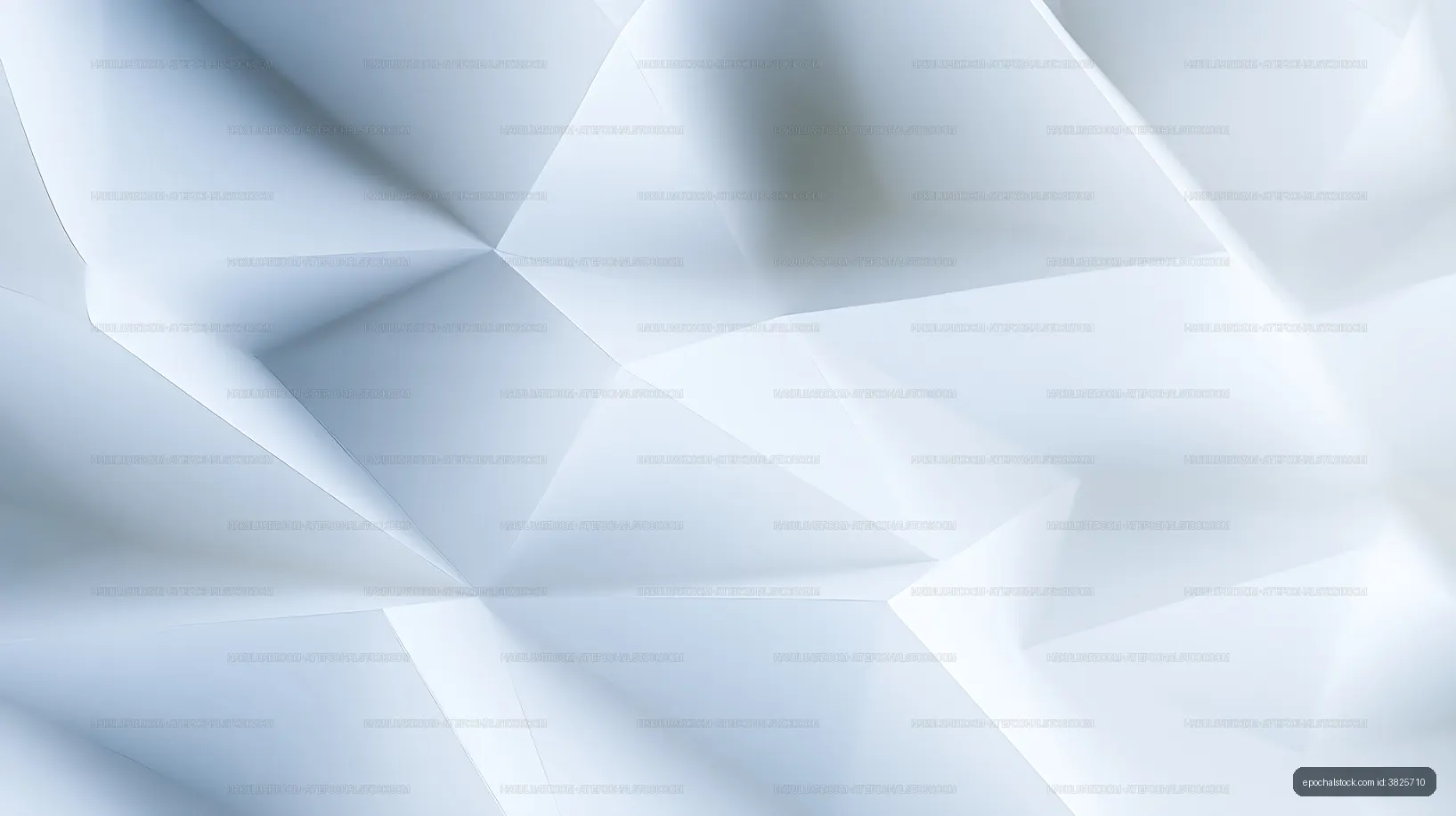 Pale Blue and White Folded Abstract Background