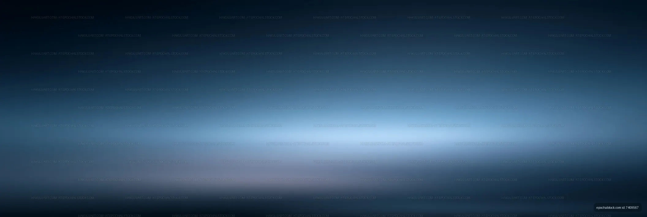 Soft blue atmospheric background with horizontal glow