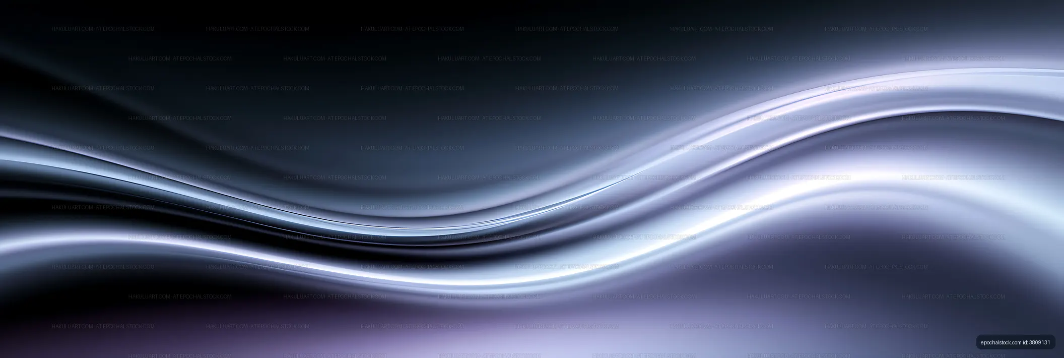 Blue and silver flowing abstract wave texture