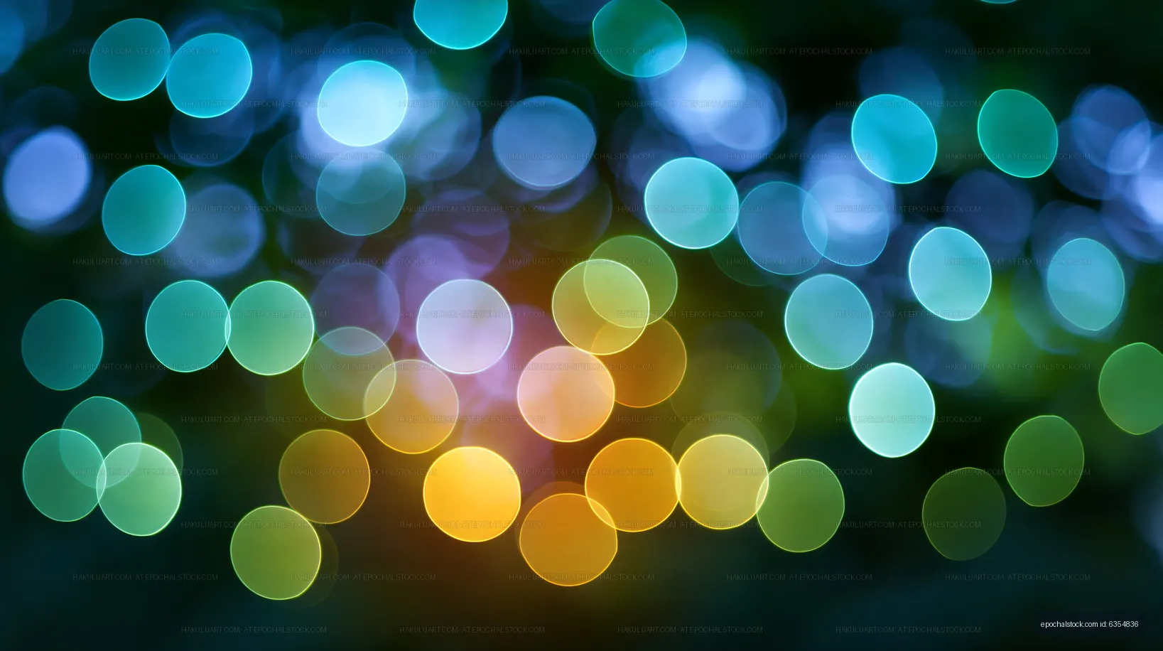 Colorful bokeh lights create a vibrant background for celebrations