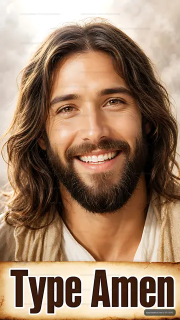 Man with long hair smiling in soft light