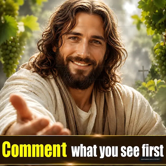 Man offering a welcoming gesture in a vineyard setting