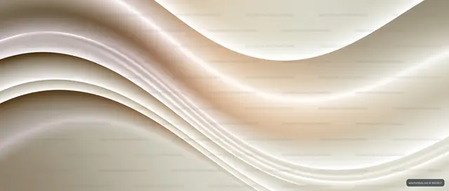 Smooth curves in neutral colors create a soft background