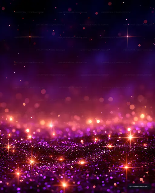Abstract magenta glitter with radiant sparkling lights