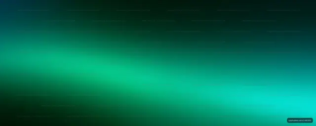 Dark green and turquoise gradient backdrop