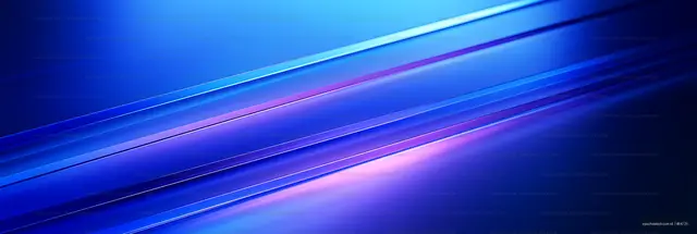 Abstract luminous blue and purple diagonal lines