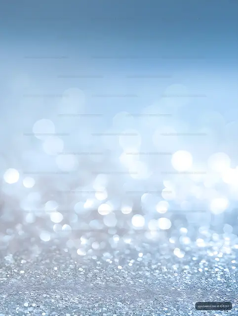 Luminous blue bokeh texture background