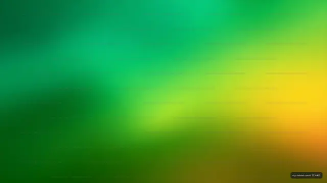 Soft abstract gradient in green, lime, yellow, and orange