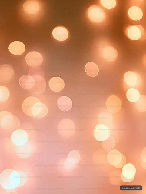 Abstract Warm Glow Bokeh Background
