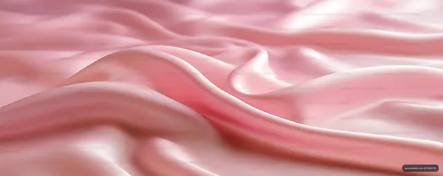Blush pink silk-like fabric with flowing folds