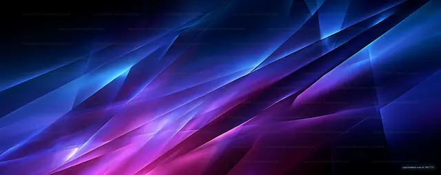Abstract geometric background in blue and purple
